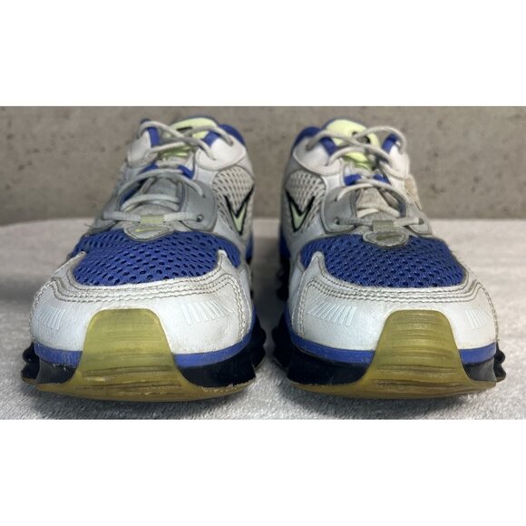 NIKE SHOX TL NOVA WHITE SAPPHIRE BLUE RUNNING SHOES CV3602-100 (WOMENS SIZE 10) - Picture 6 of 10